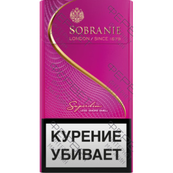 Сигареты Sobranie Superslims Pink