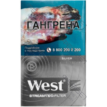 Сигареты West Silver Streamtec